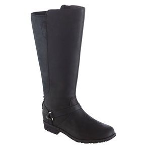 TEVA De La Vina Dos tall black Boots